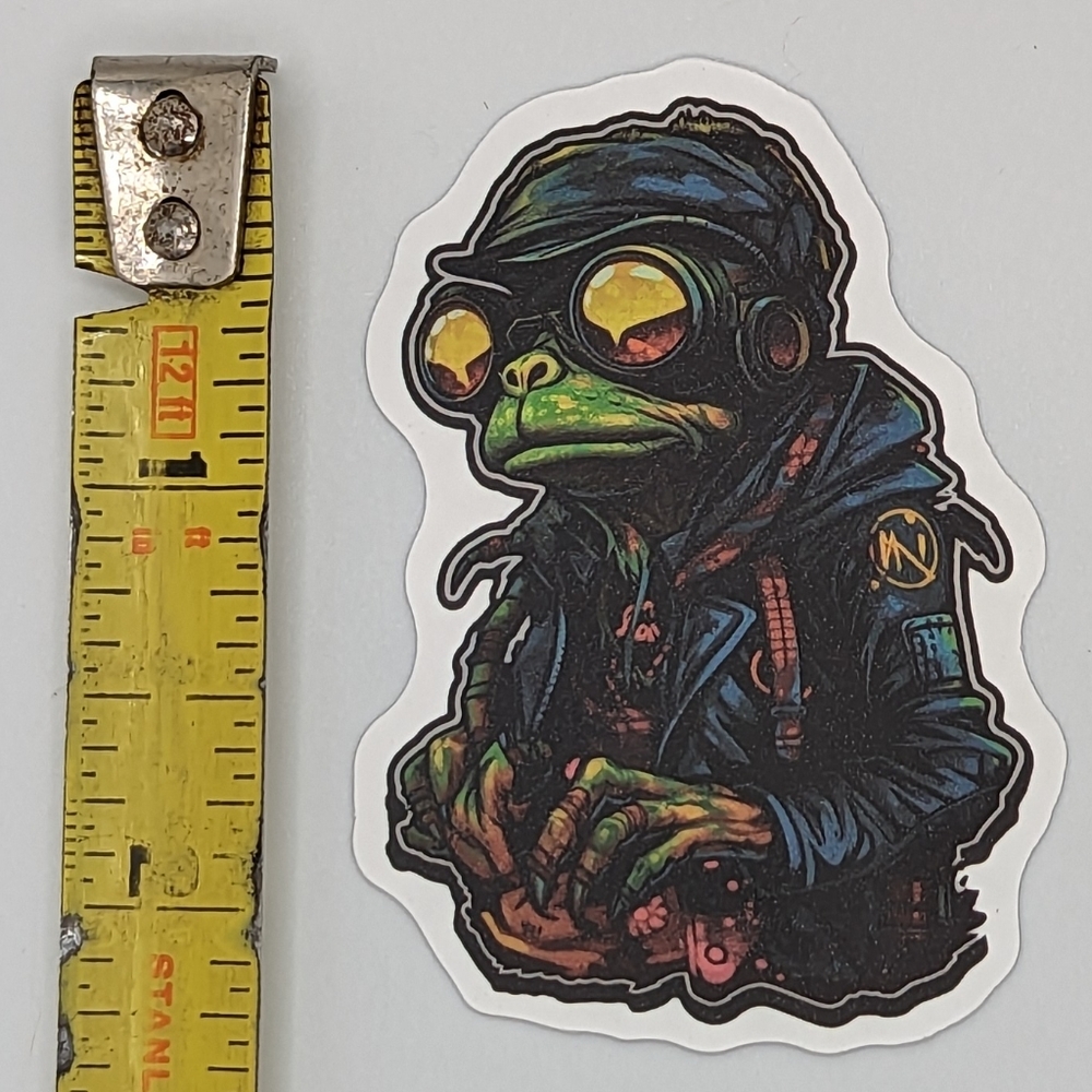 Frog Sticker - Picture 2 of 2
